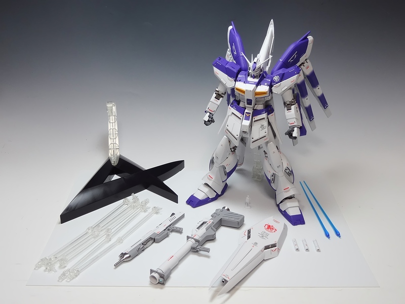 プレミアム完成品】バンダイ MG 1/100 Hi-νガンダム Ver.Ka | プラモデル ガンプラ 製作代行 完成品販売 EVOLVE WORKS