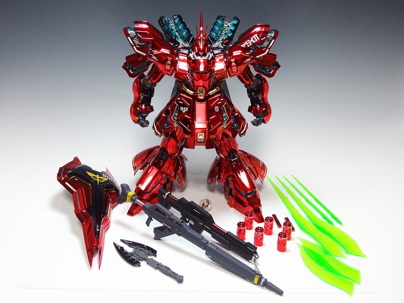 プレミアムフィニッシュ完成品】 バンダイ MG 1/100 サザビー Ver.Ka