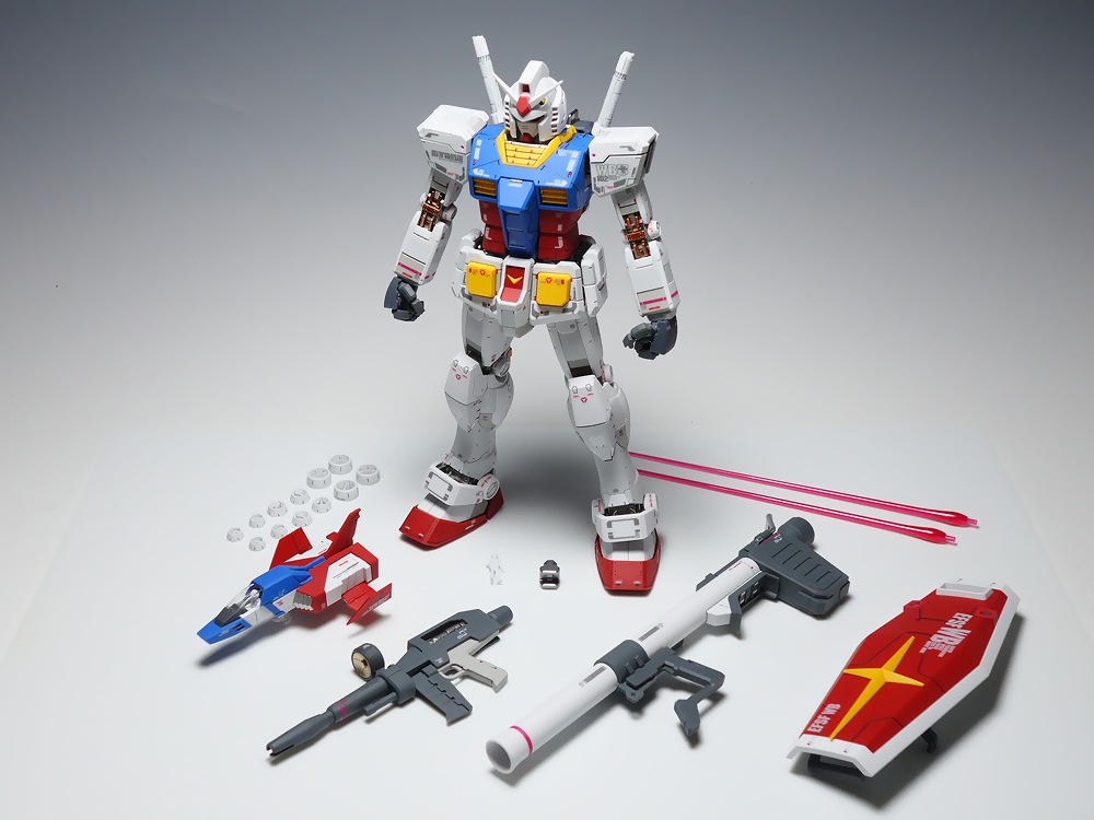 プレミアム完成品】バンダイ MG 1/100 ガンダム Ver.3.0 お台場仕様 [レッドポイント] | ガンプラ製作代行 完成品販売 EVOLVE  WORKS