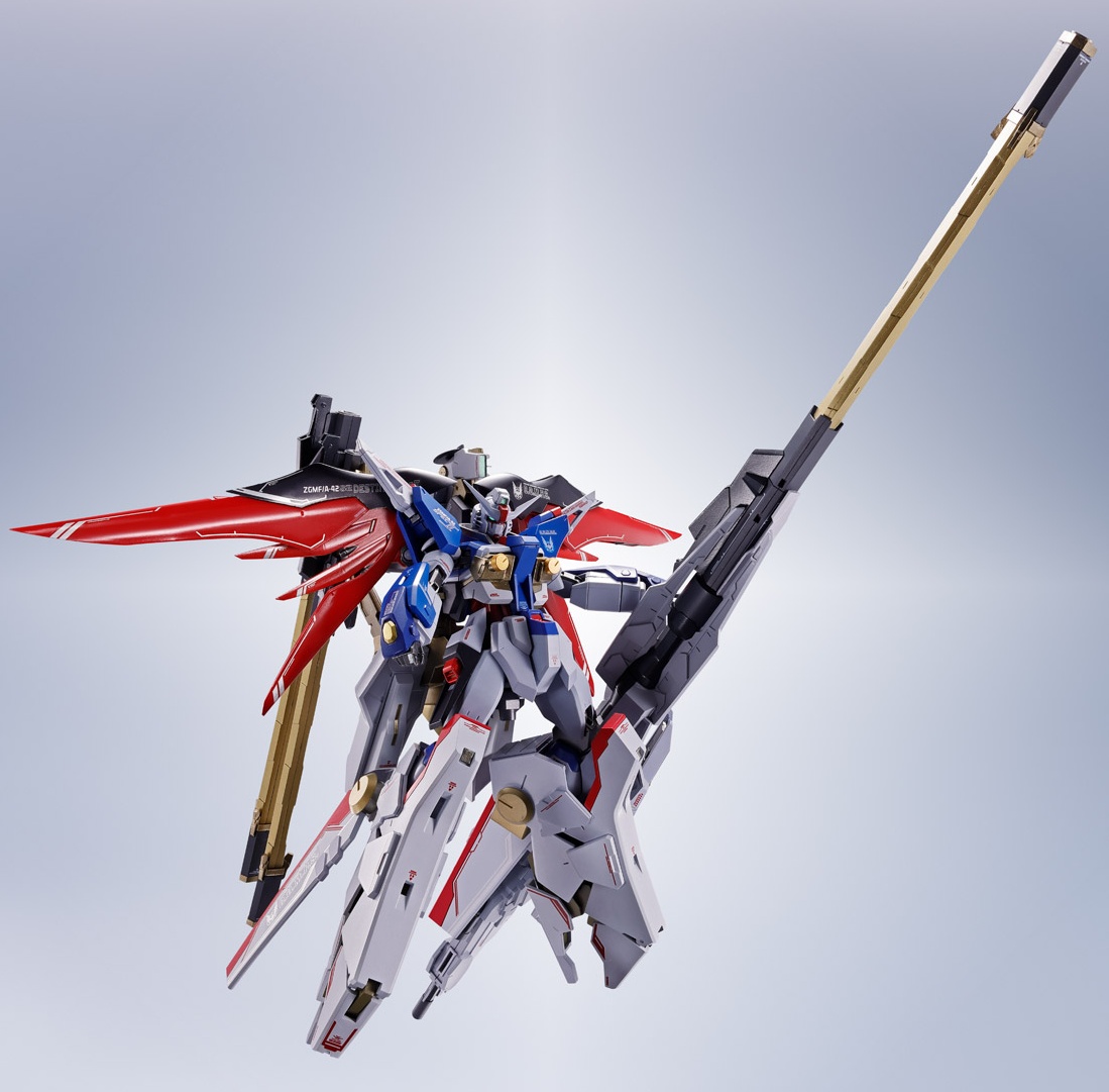 チタニウムフィニッシュテイスト全塗装【プレシャス完成品】 バンダイ HG 1/144 デスティニーガンダムSpecII & ゼウスシルエット |  プラモデル ガンプラ 製作代行 完成品販売 EVOLVE WORKS