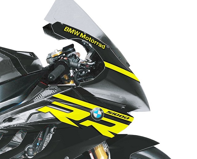 BMW S1000RR ネオン ウインターテスト グラフィックステッカー | MotoWorld Japan