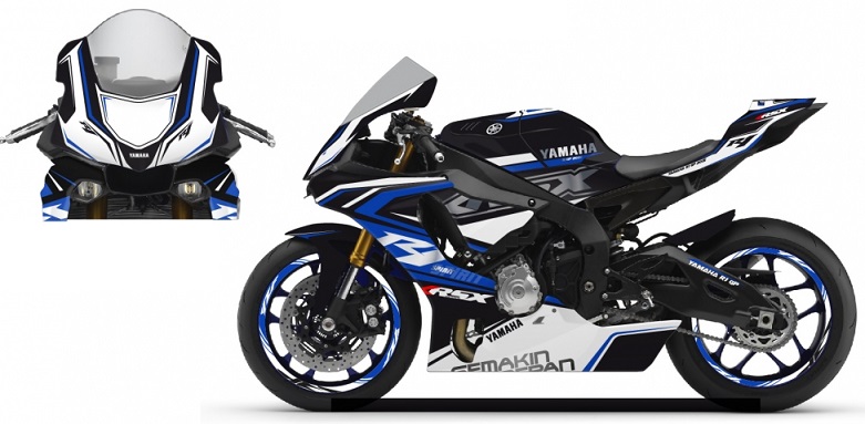 YZF-R1/M レースグラフィック オリジナル1 | MotoWorld Japan