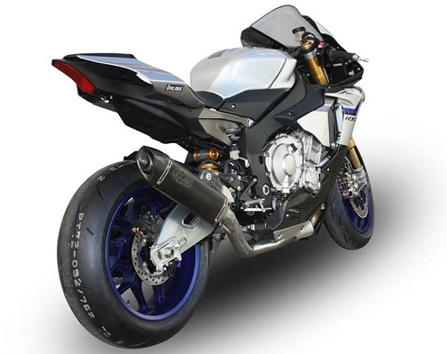 EXAN YZF-R1 15-19 OVAL X-BLACK D-CATマフラー | MotoWorld Japan