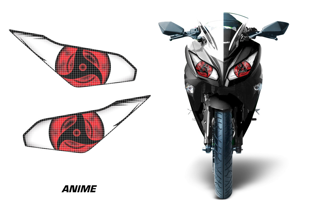ヘッドライトアイ Ninja250/300 ステッカー/デカール | MotoWorld Japan