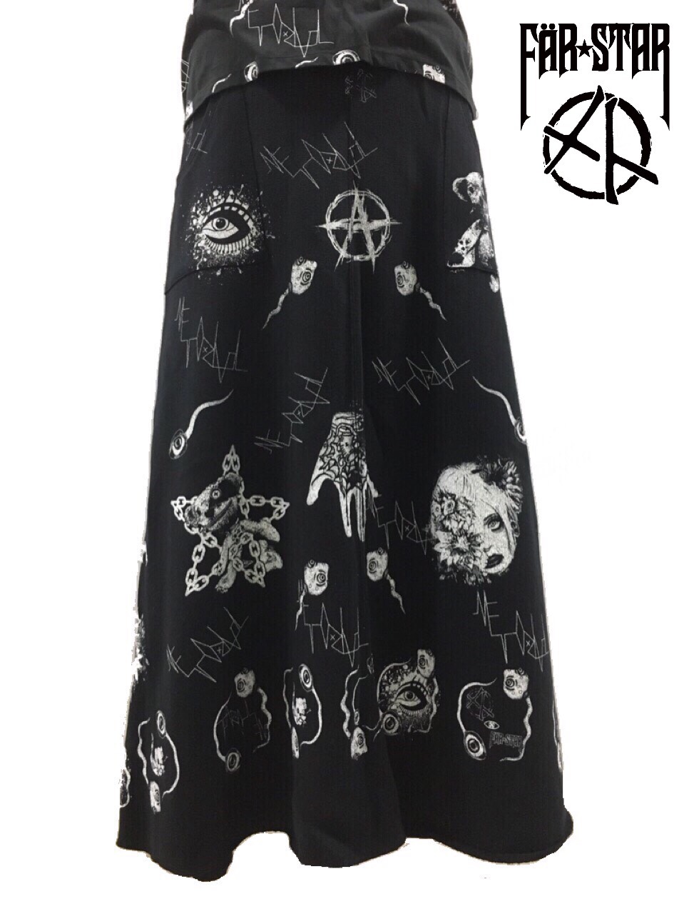 MEJIBRAY メト×far★Star コラボロング丈T 終了 MEJIBRAY メト×FAR☆STAR Tシャツ | FAR☆STAR