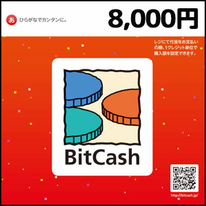 BitCashコード（8,000円）