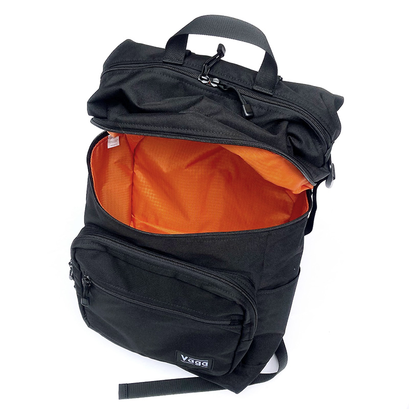 VAGA bag wedge XP BLACK バガ バッグ バックパック リュック