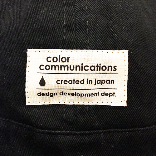 color communications hat cotton tag metro BLACK | ～ 5NUTS online