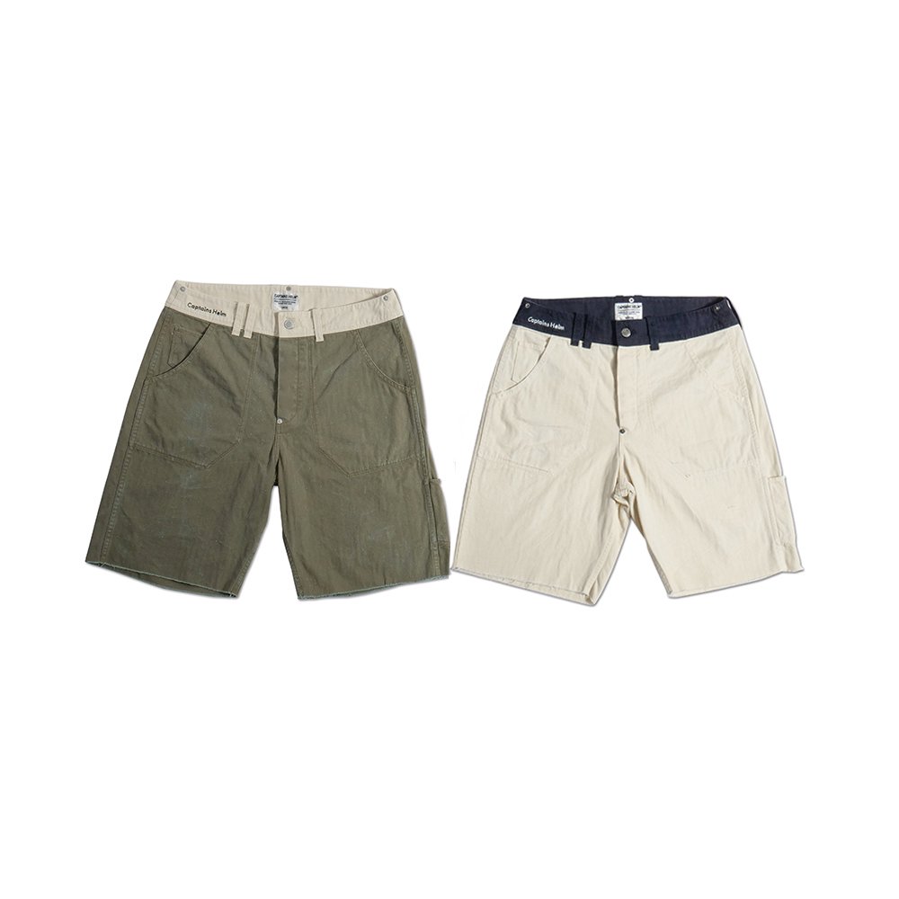 CAPTAINS HELM #CUT-OFF WORK SHORTS | FLARY