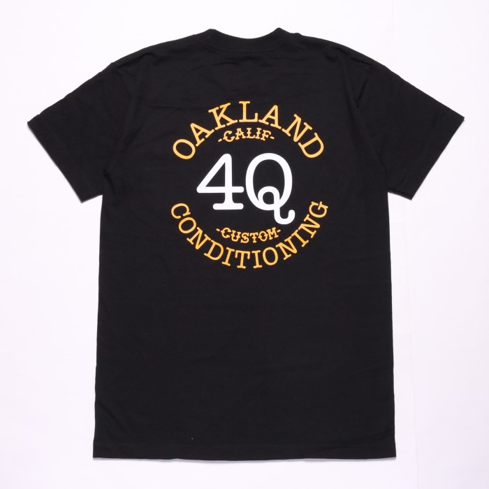 4Q CONDITIONING LOGO POCKET TEE BLACK | FLARY 4Q CONDITIONING LOGO POCKET TEE BLACK | FLARY