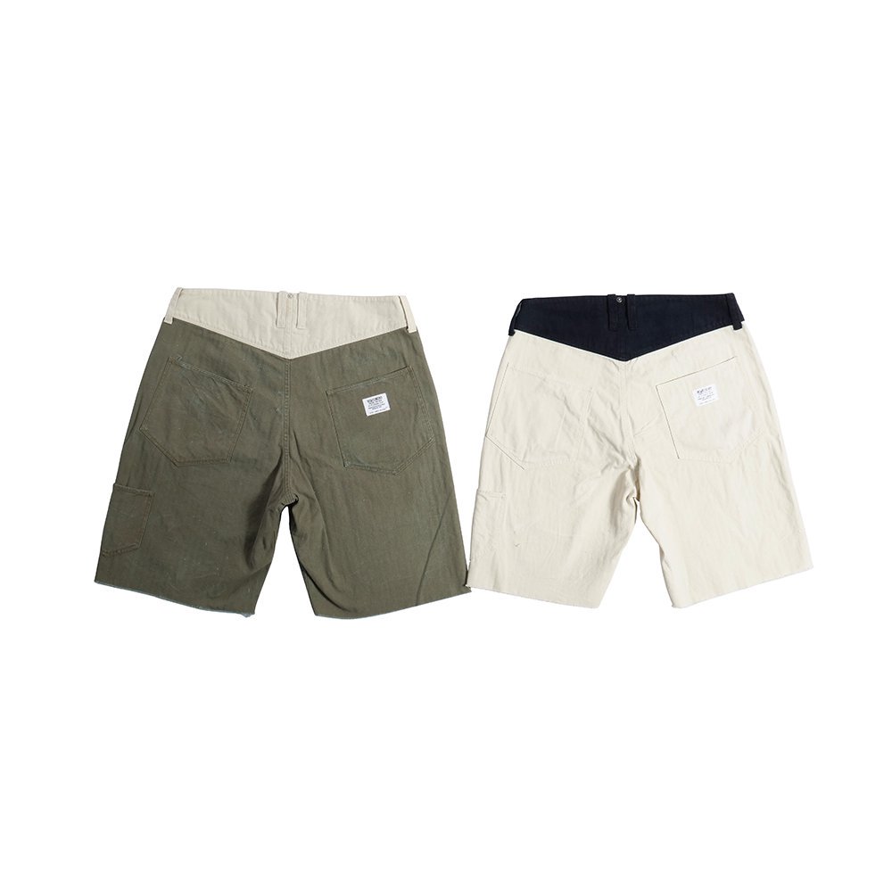 CAPTAINS HELM #CUT-OFF WORK SHORTS | FLARY