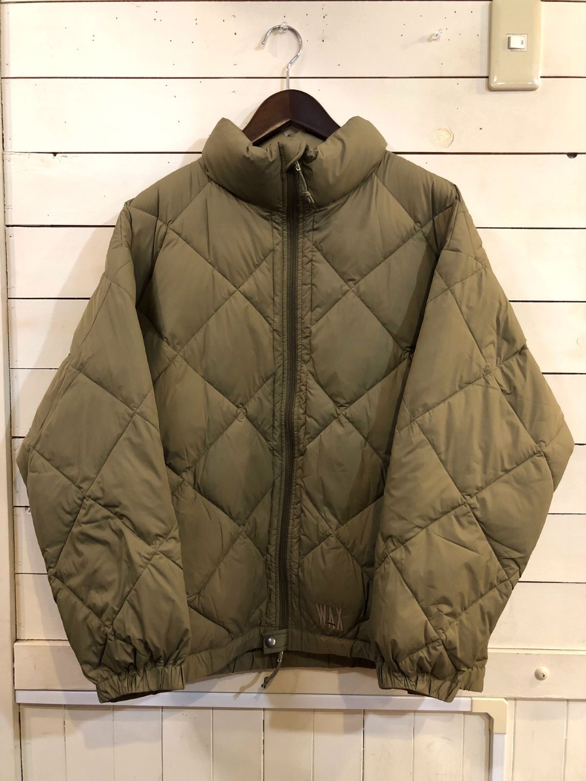 WAX Puff jacket KHAKI | FLARY