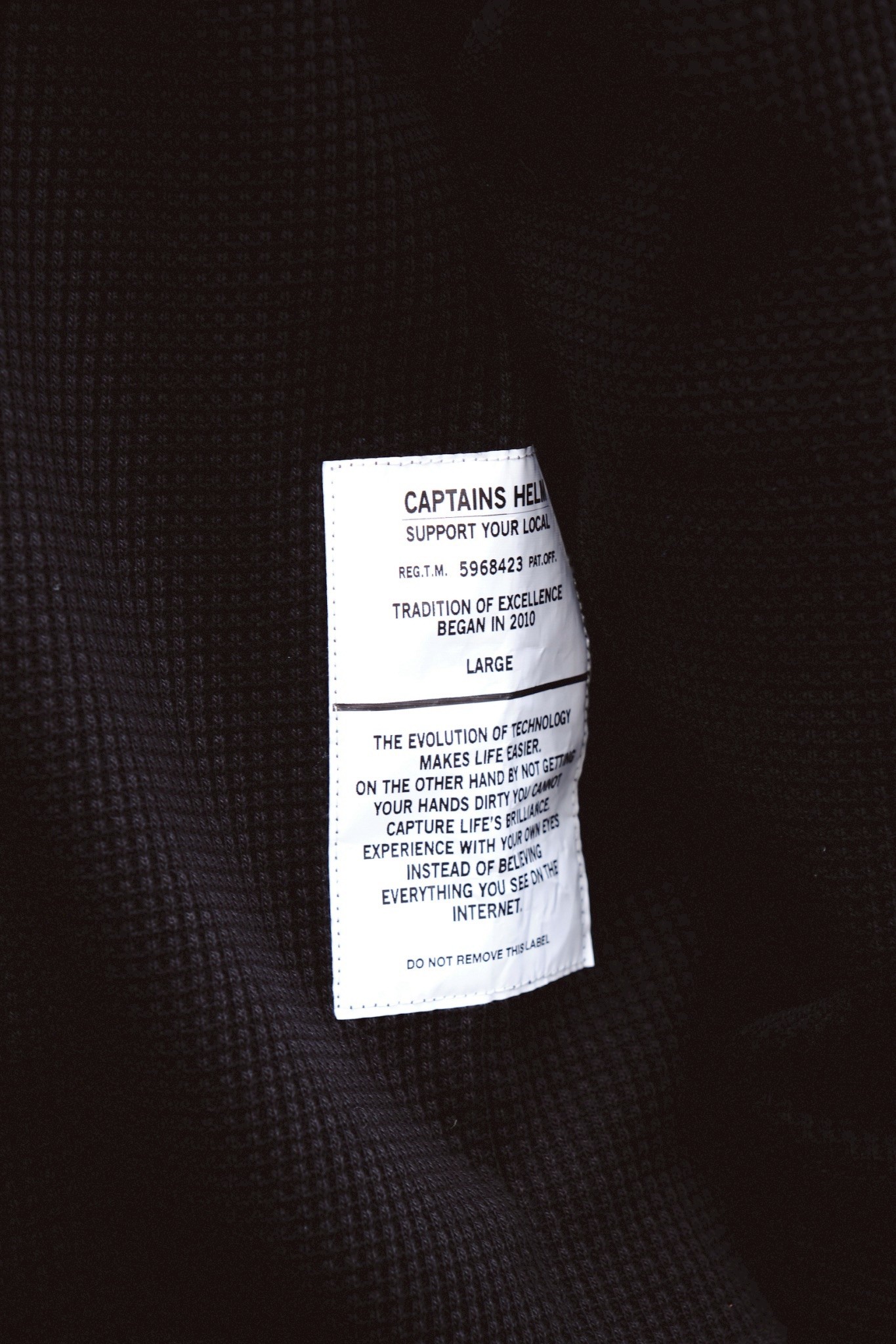 CAPTAINS HELM #CUT OFF THERMAL LS TEE | FLARY