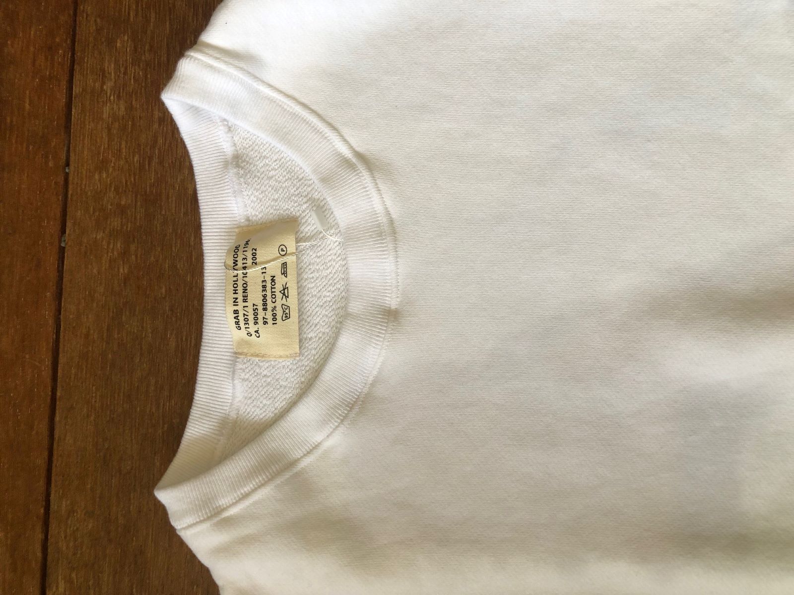 GRAB IN HOLLYWOOD VINTAGE FRENCH TERRY RELAX CREW L/S | FLARY