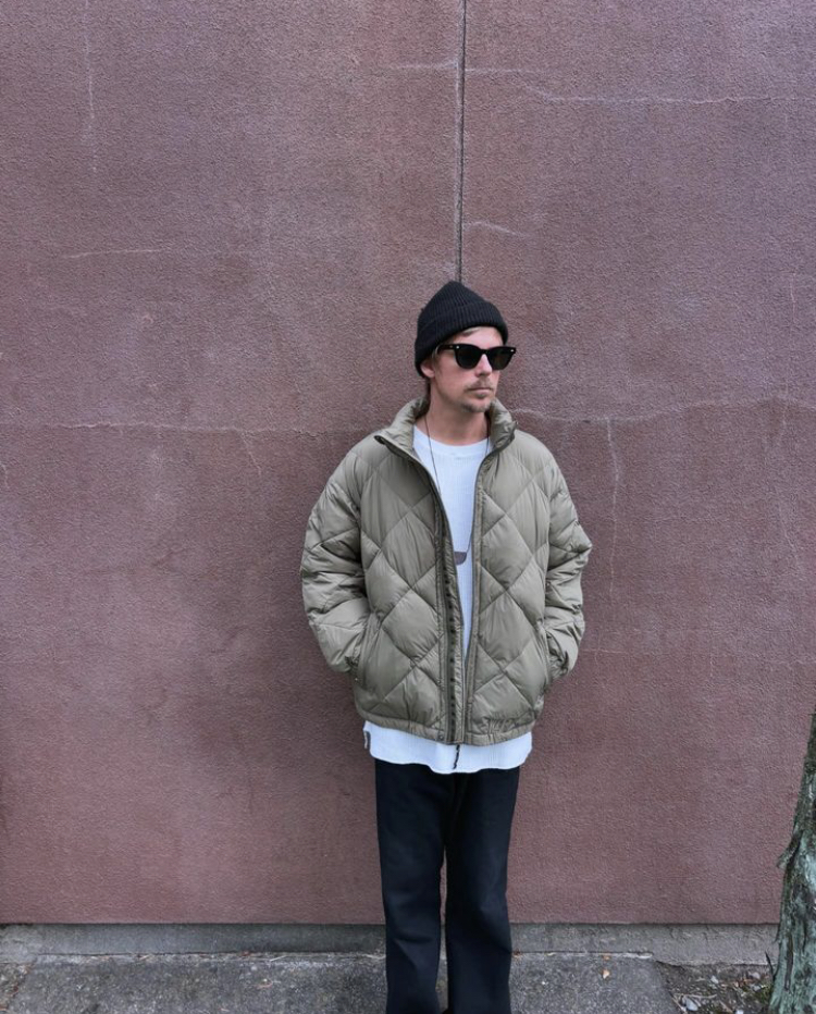 WAX Puff jacket KHAKI | FLARY