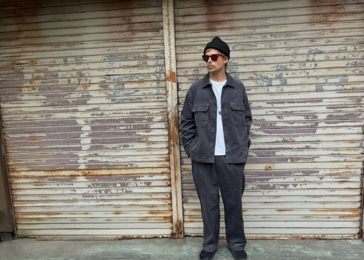 WAX Corduroy cover all グレー | FLARY