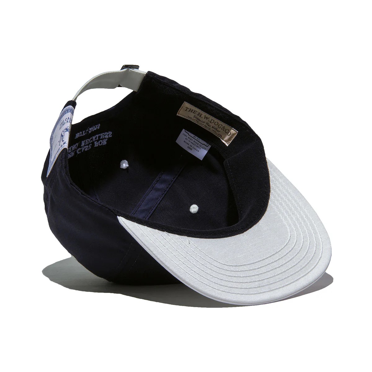 THE H.W.DOGu0026CO. 2TONE 90S CAP - Navy x White | FLARY