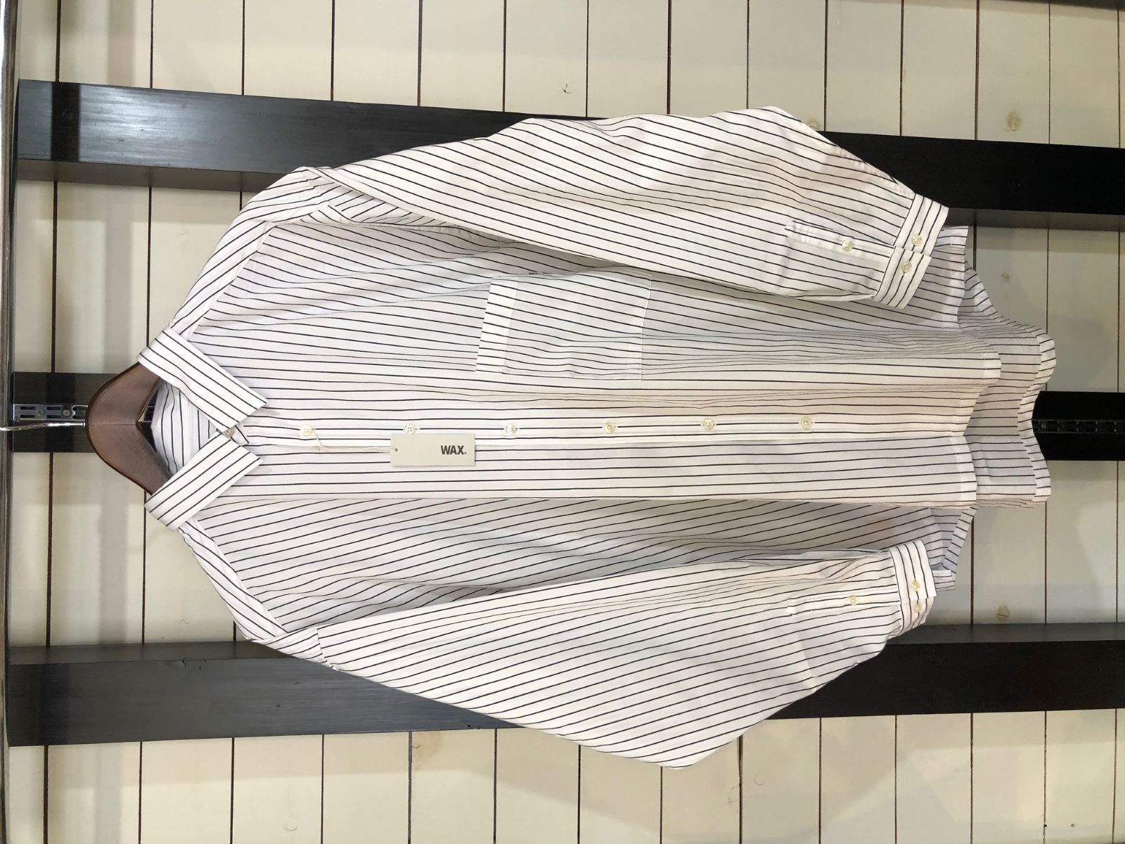 WAX Stripe shirts White | FLARY