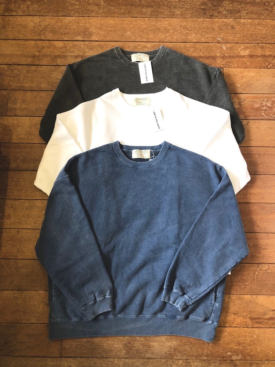 GRAB IN HOLLYWOOD VINTAGE FRENCH TERRY RELAX CREW L/S | FLARY