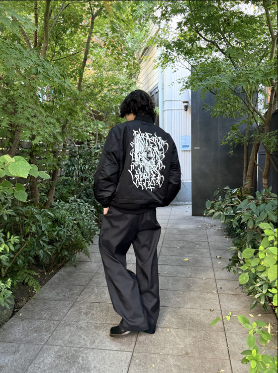 Reversible MA-1 JACKET (RUTSUBO×JOHN125) | FLARY