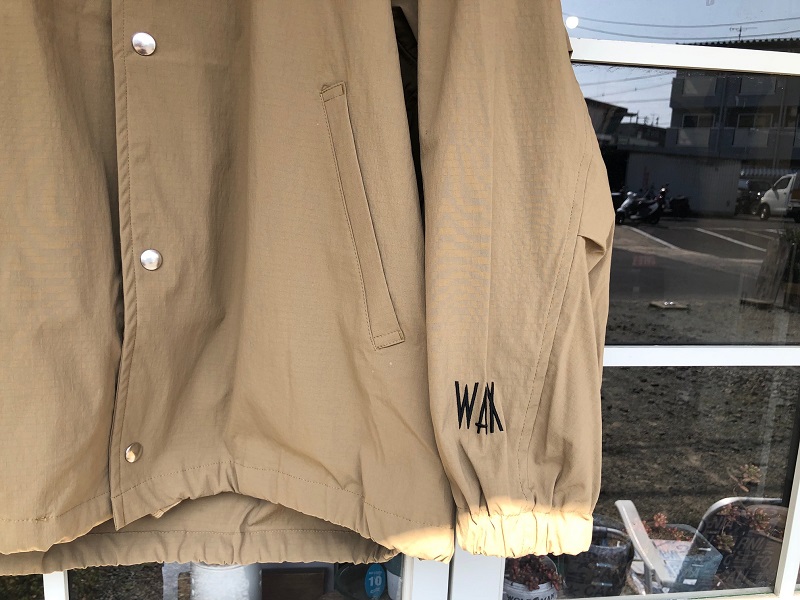 WAX Spring balloon coach jacket ベージュ | FLARY