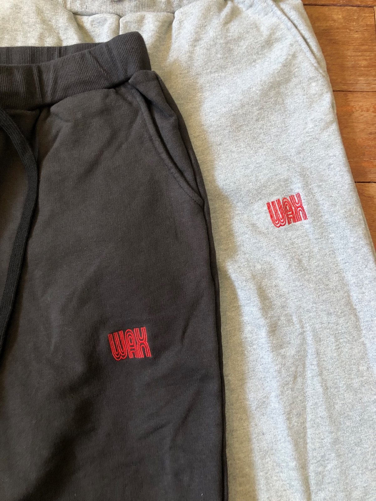 WAX Cut off sweat pants | FLARY