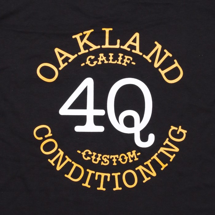 4Q CONDITIONING LOGO POCKET TEE BLACK | FLARY 4Q CONDITIONING LOGO POCKET TEE BLACK | FLARY