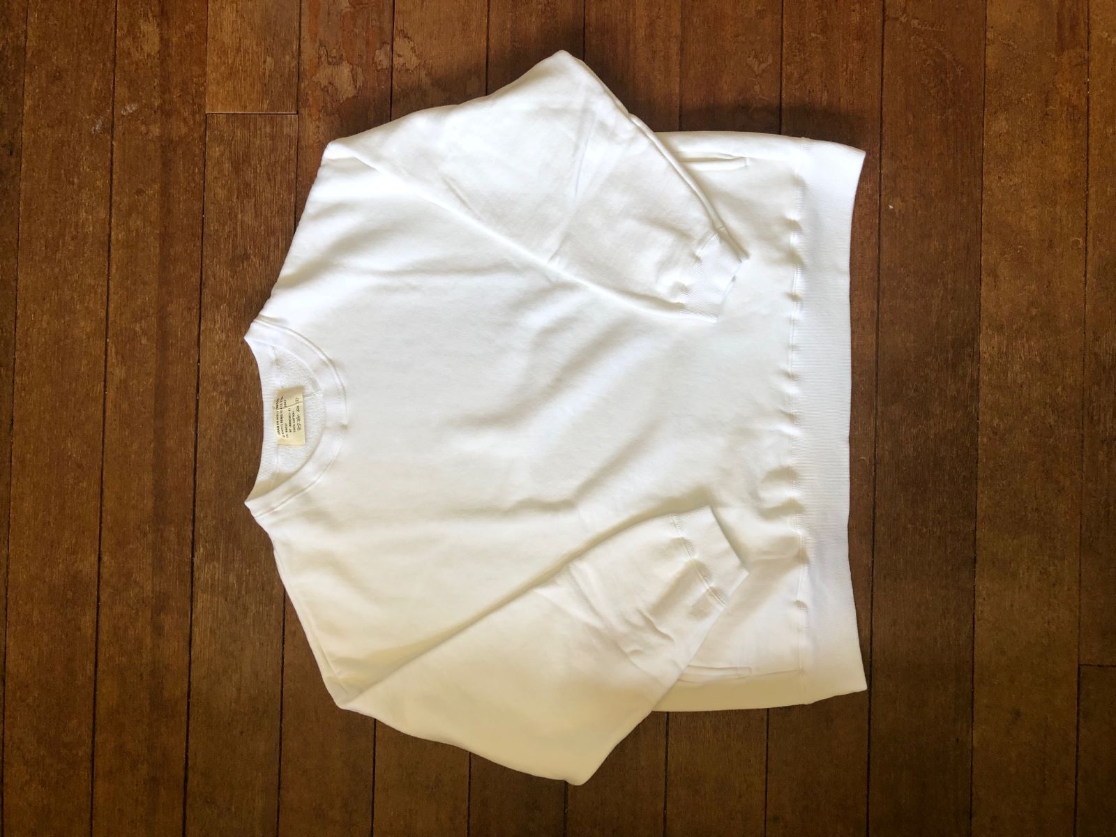 GRAB IN HOLLYWOOD VINTAGE FRENCH TERRY RELAX CREW L/S | FLARY