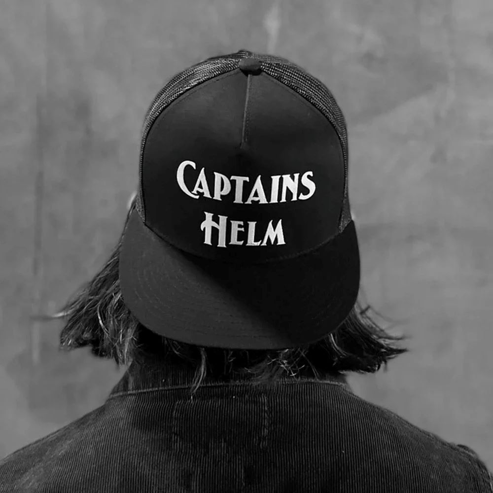 帽子 CAPTAINS HELM SQ-LOGO WP MESH CAP MENS HAT & CAP – CAPTAINS HELM