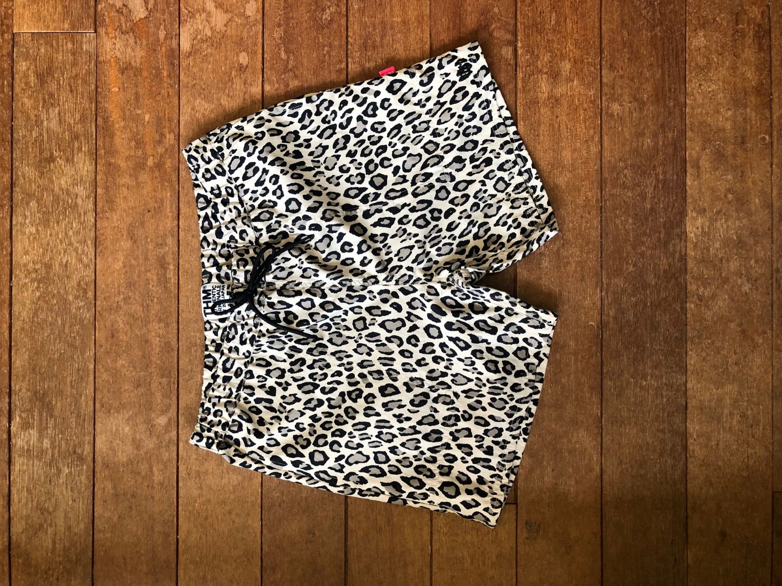 THM Leopard easy shorts Beige | FLARY