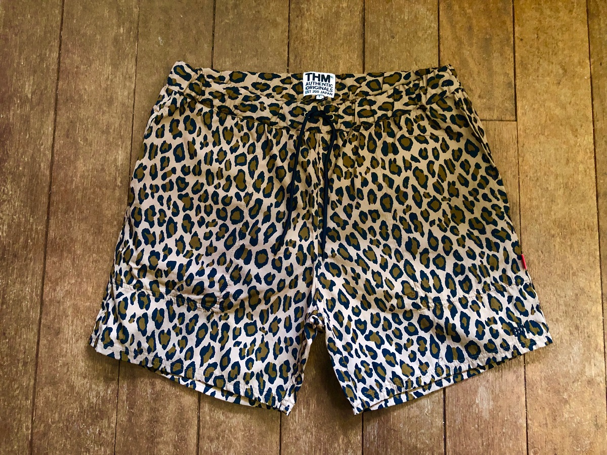 Women's Leopard Print Fashion Denim Shorts,Leopard,S