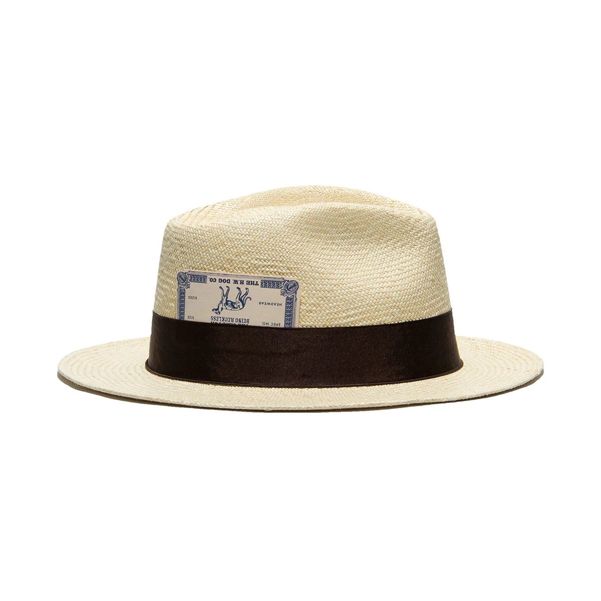 帽子 THE H.W. DOG & CO. BR PANAMA HAT OLIVE 帽子 THE H.W. DOG & CO