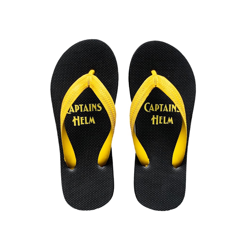 CAPTAINS HELM × CYAARVO #LOGO FLIP-FLOP with MESH BAG | FLARY