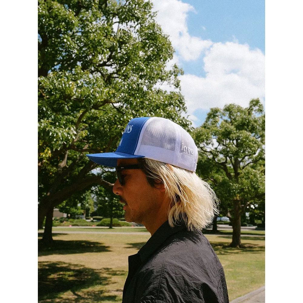 [新品]CAPTAINS HELM 2TONE LOGO MESH CAP 白黒 キャプテンズ ヘルム ロゴ メッシュ キャップ | CAPAINS HELM
