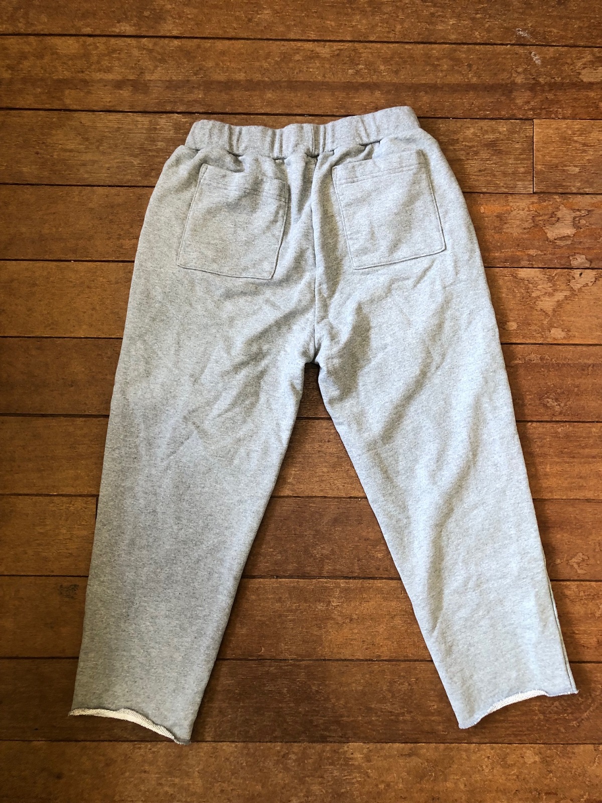 WAX Cut off sweat pants | FLARY