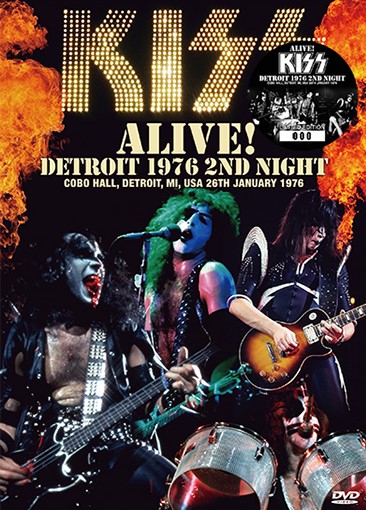 KISS/(DVD)DETROIT 1976 2ND NIGHT[22518] | フライト・レコーズ