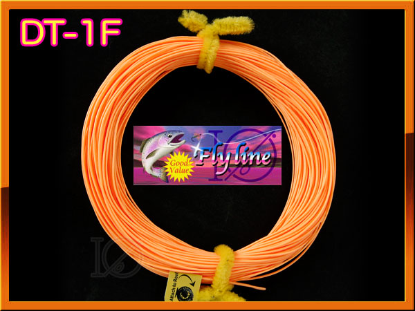 イオ】 フライライン DT-1F orange オレンジ色 Fly Line