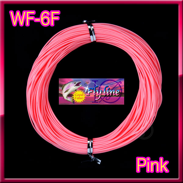 イオ】 フライライン WF-6F pink フローティング Fly Line ピンク色