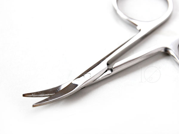 フライタイイング用 シザース ハサミ 先端カーブ CURVED SCISSORS | ff