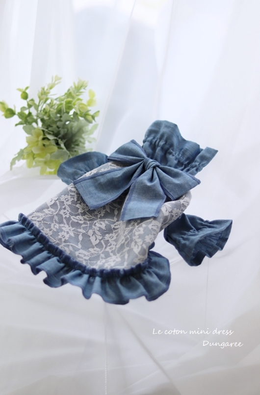 Le coton mini dress（ル コトン ミニドレス）♪☆dungaree☆ | For Dear D