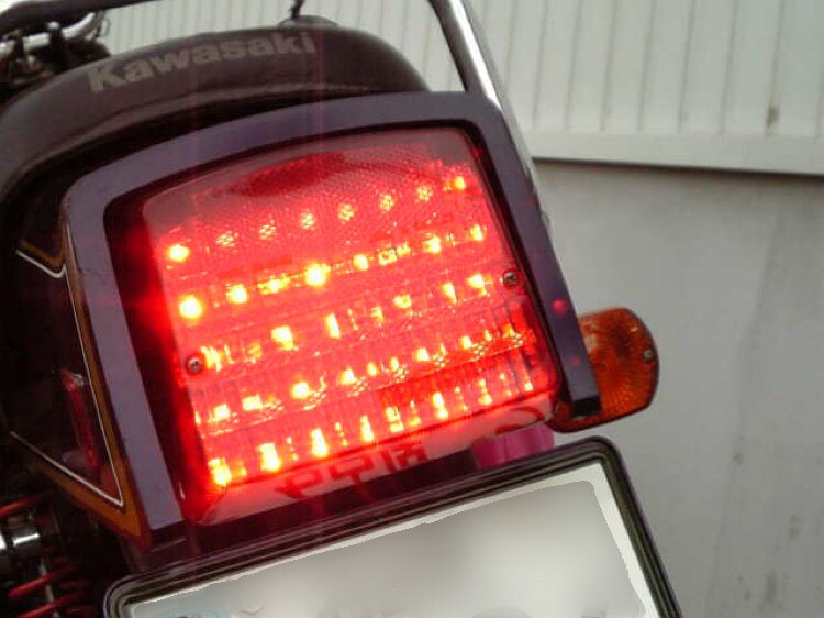 Z750FX/MK2/3 ☆テールランプLEDユニット☆超爆光60発! Amazon | MZSバイク川崎Z750 ZR750L 07用テールライトウインカー