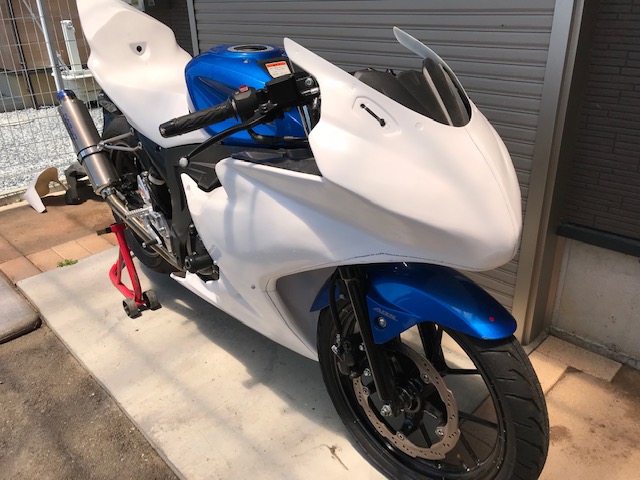 GSX-R125レーシングカウル | FRP Takezo online shop