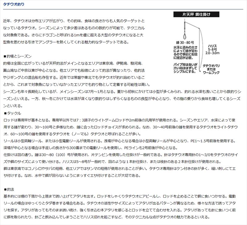 ダイワ タチウオX ML 190・R | フィッシングまつもと