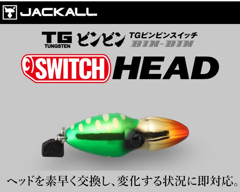 ジャッカル TGビンビンスイッチ ヘッド 45g フィッシングまつもと