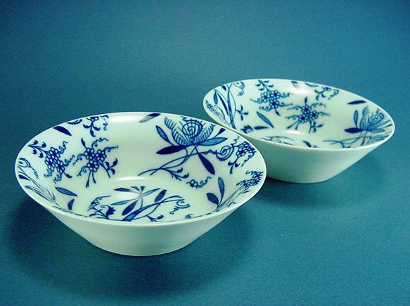 ボヘミアコバルト ペアボウル S | 陶磁器専門店 布佐陶芸