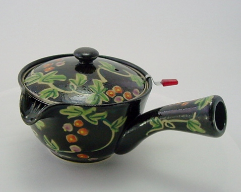 有田焼 志野葡萄すりすり急須 長十郎窯 | 陶磁器専門店 布佐陶芸