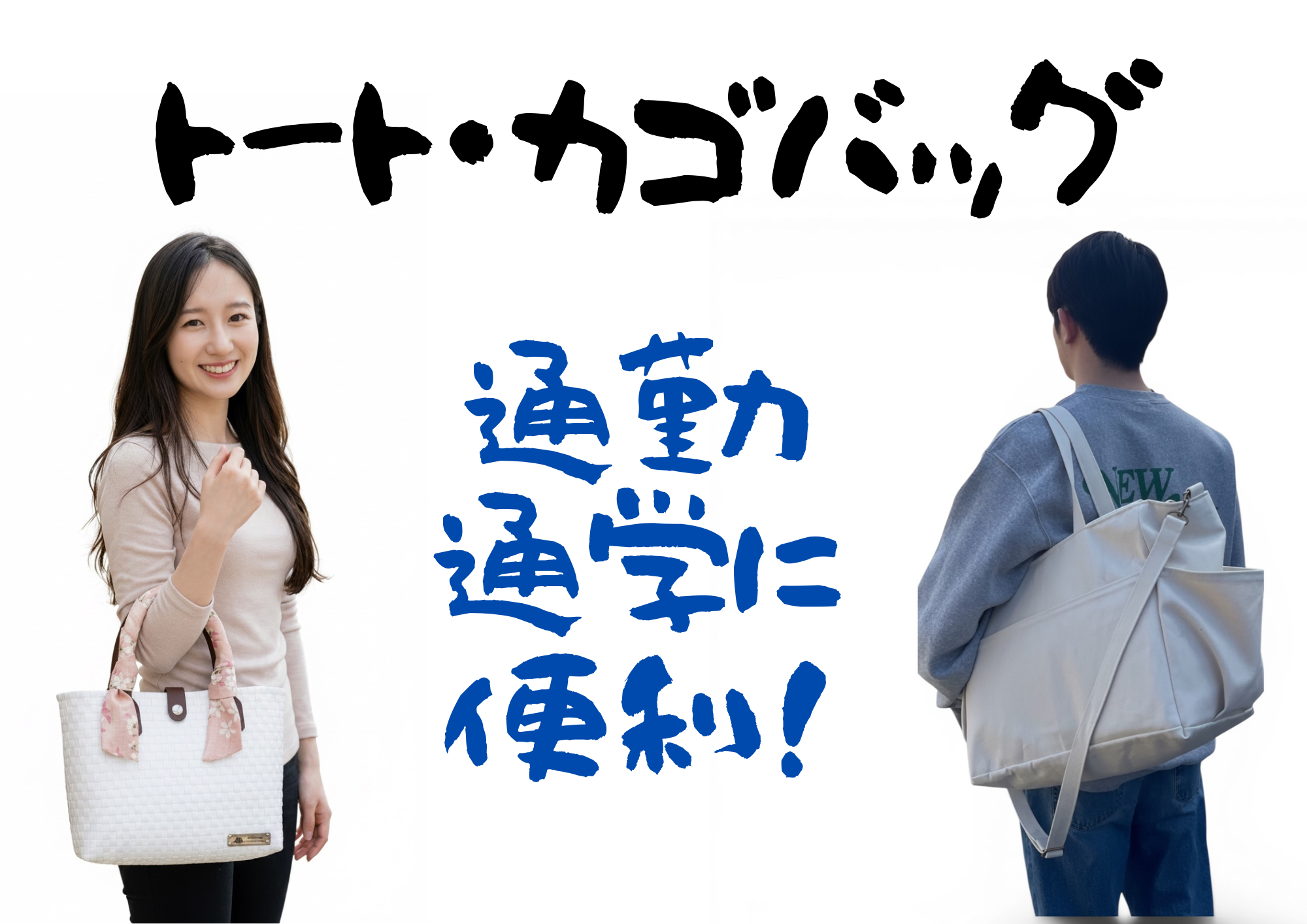 トート・カゴバッグ
