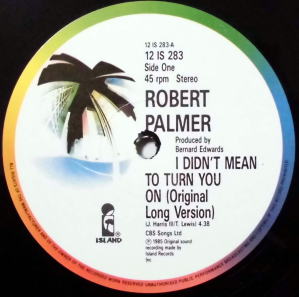 ROBERT PALMER / I DIDN'T MEAN TO TURN YOU ON | ぶるうばあどRecords