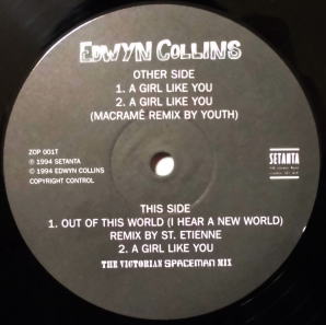 EDWYN COLLINS / A GIRL LIKE YOU | ぶるうばあどRecords