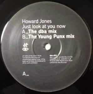 Howard Jones / just look at you now | ぶるうばあどRecords